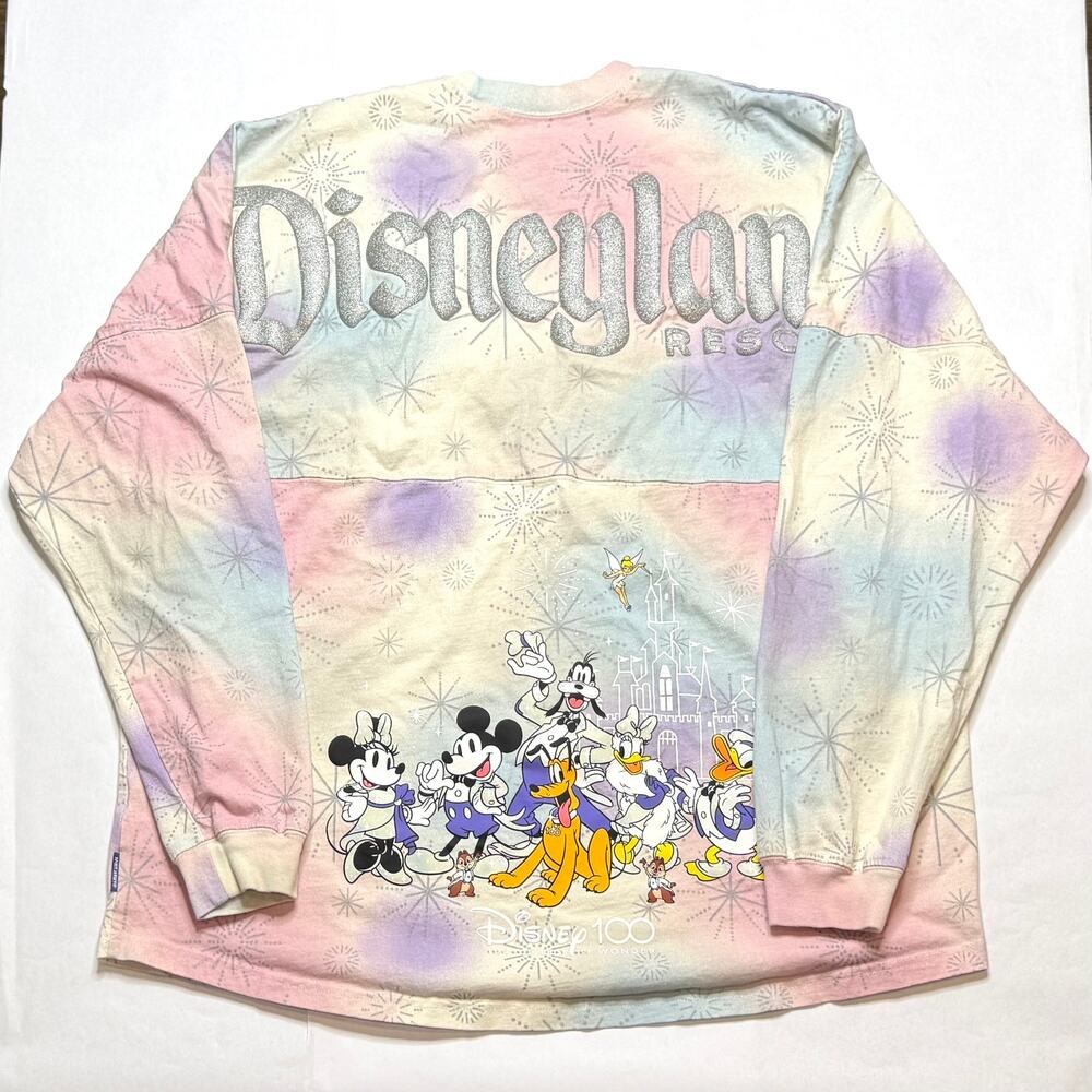 Disney Spirit Jersey Mickey & Friends 100 years Disney World Tie Dye adult XXL - Picture 7 of 12